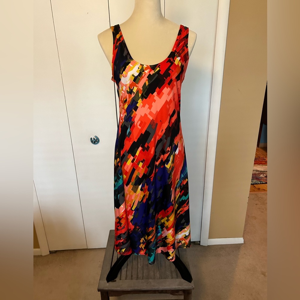 Colorful fun summer dress